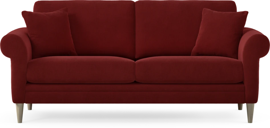 Eden - 2,5-sits soffa - Röd