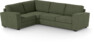 Friday - Hörnsoffa, 1,5+2,5-sits - Grön