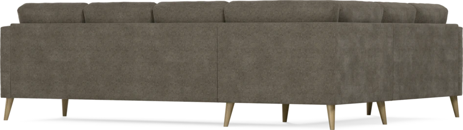 Eden - Hörnsoffa, 2+3-sits - Brun