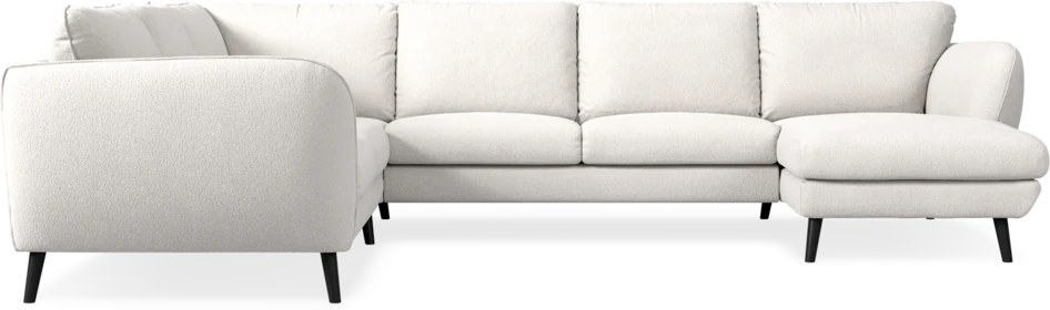 Madison Lux - Hörnsoffa med schäslong höger - Beige