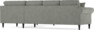 Eden - Hörnsoffa, 3+2-sits - Grå