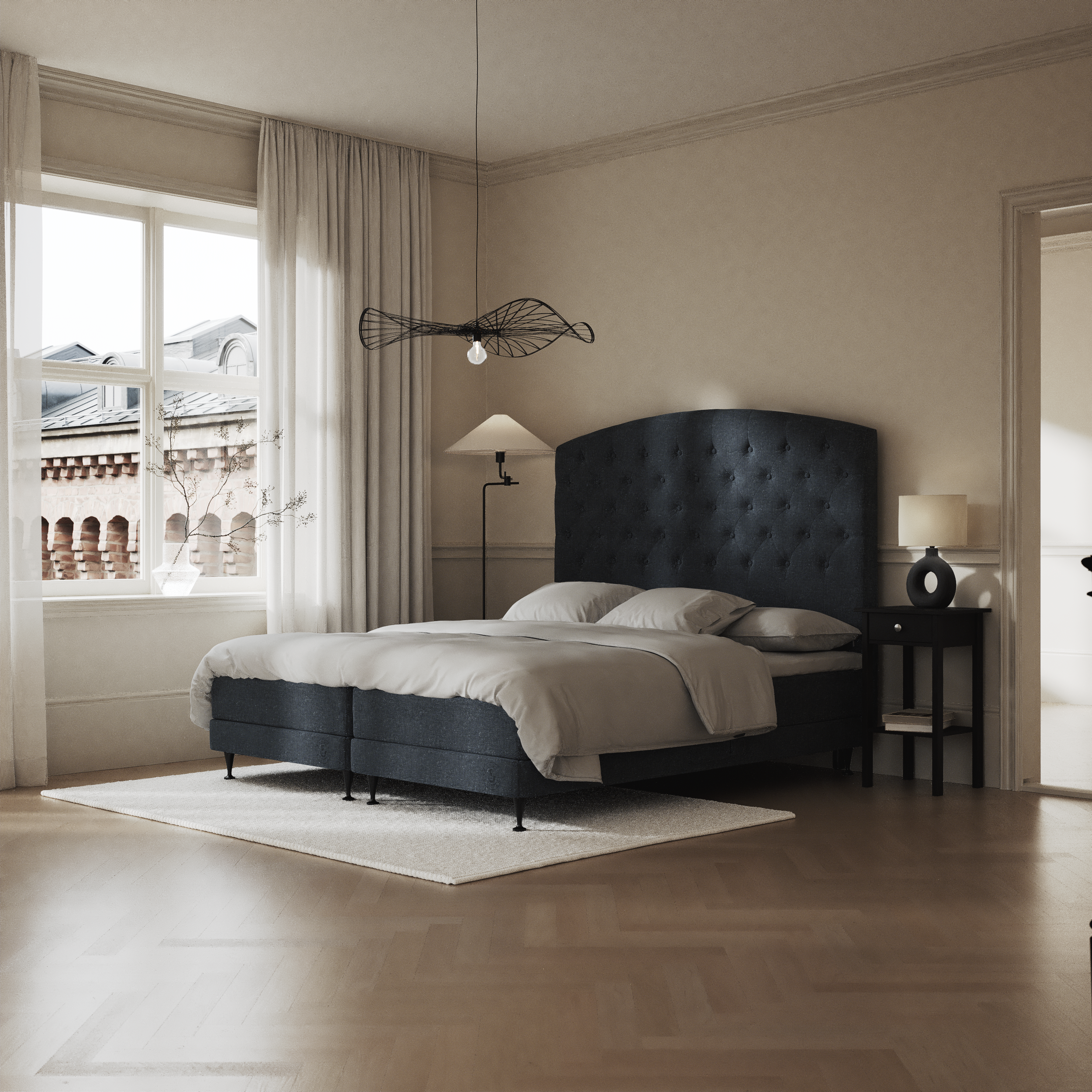 Särö Comfort, Ställbar säng, dubbelsäng