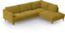 Madison Lux - 3-sits soffa med divan höger - Gul