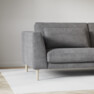 Willow - 3-sits soffa med divan höger, fast klädsel - Grå