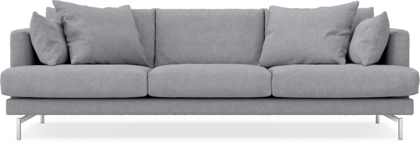 Harper - 4-sits soffa - Grå