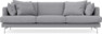 Harper - 4-sits soffa - Grå