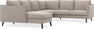 Madison - Hörnsoffa med schäslong vänster - Beige
