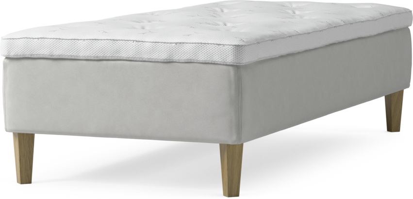 Delux Sense - Ramsäng, enkelsäng med bäddmadrass