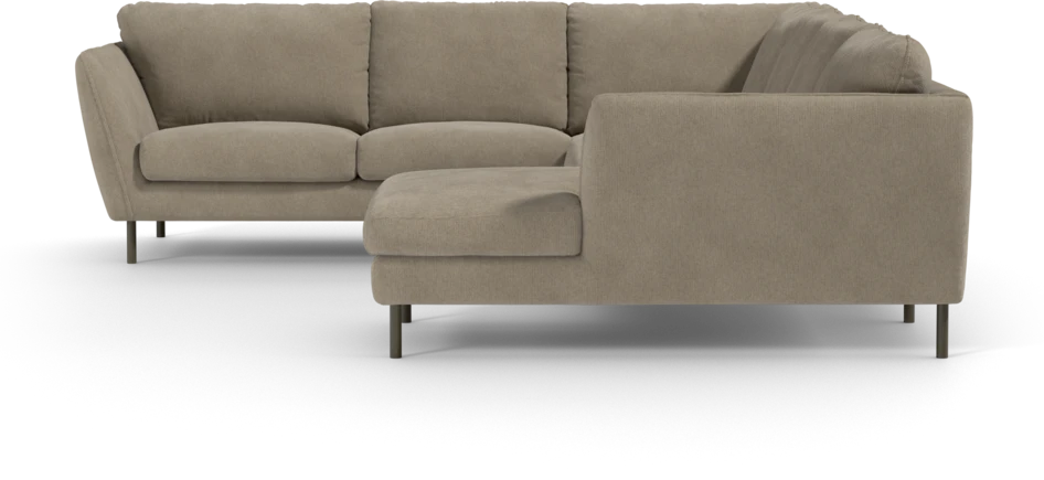 Madison Lux - Hörnsoffa med schäslong höger - Beige