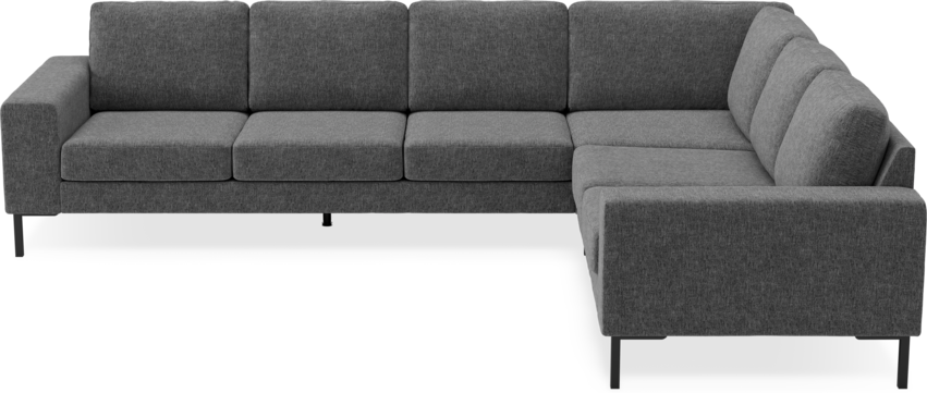 Sierra - Hörnsoffa, 3+2-sits - Grå