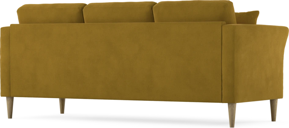 Eden - 3-sits soffa - Gul
