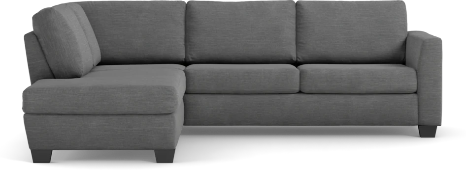 Friday - 2,5-sits soffa med divan vänster - Grå