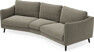 Madison - 3-sits soffa svängd, 90 cm - Grön