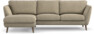 Madison Lux - 2-sits soffa med schäslong vänster - Beige