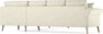 Eden - Hörnsoffa, 3+3-sits - Vit