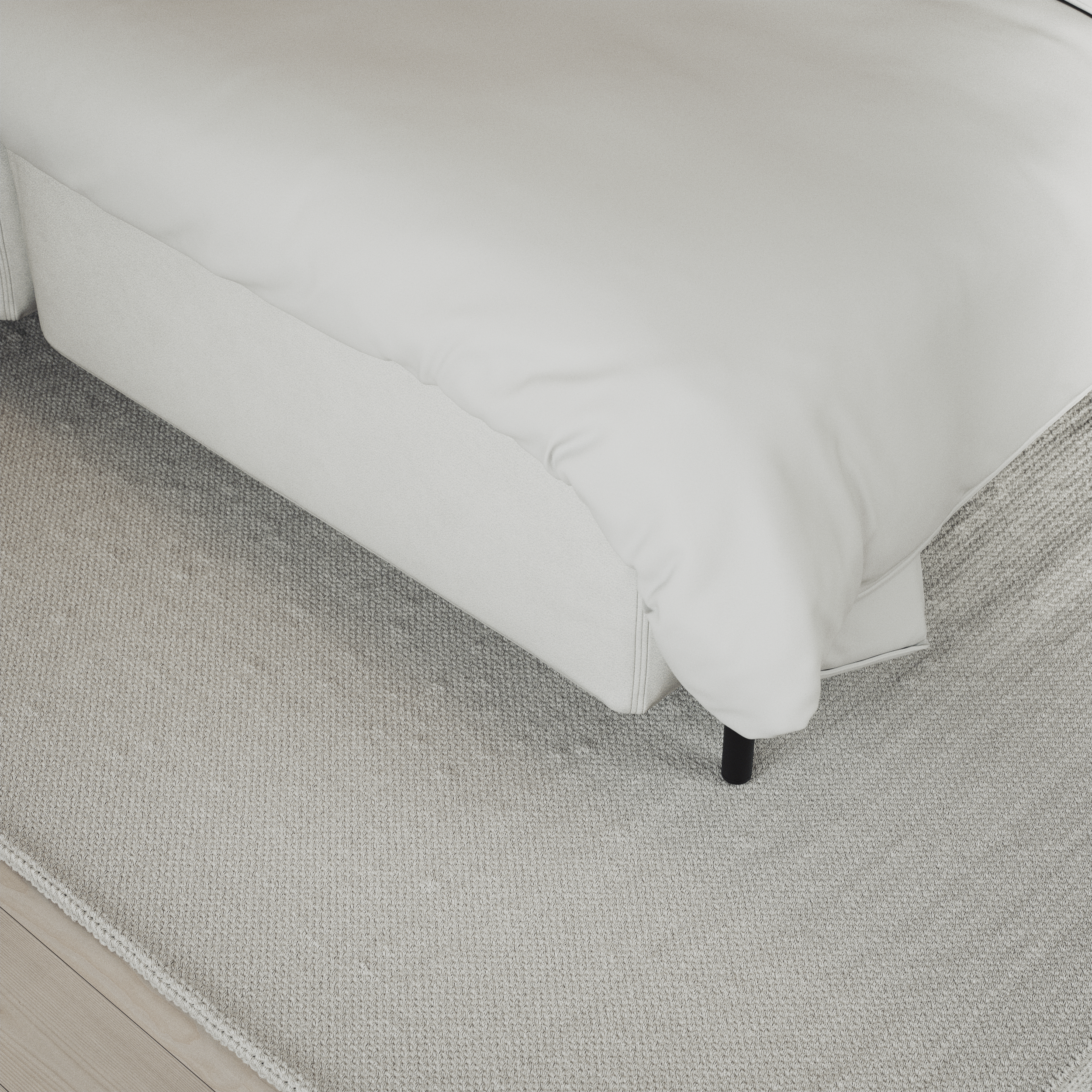 Delux Exclusive - Kontinentalsäng, enkelsäng 120 cm med bäddmadrass och sängben - inspiration