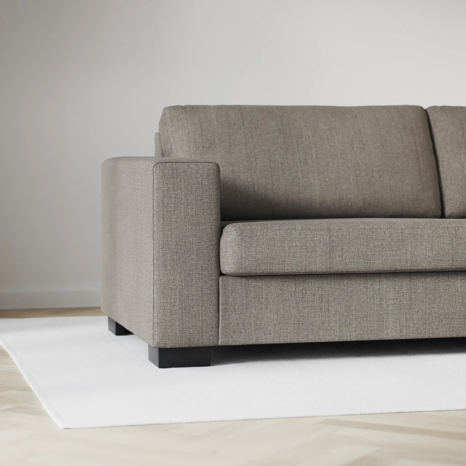 Nevada - 3-sits soffa - Brun
