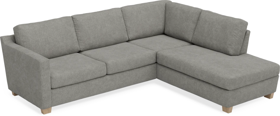 Friday - 2,5-sits soffa med divan höger - Grå