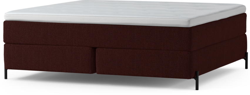 Delux Dream - Kontinentalsäng, dubbelsäng med bäddmadrass och sängben