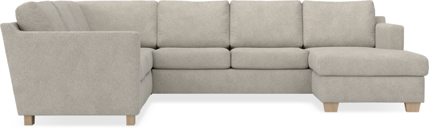 Friday - Hörnsoffa, 2+3-sits med schäslong höger - Beige