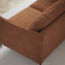 Madison - 2-sits soffa med schäslong höger - Orange