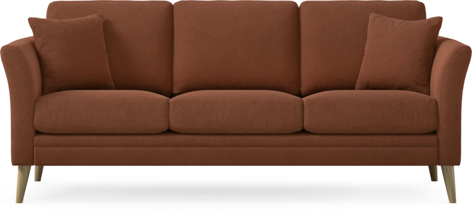 Eden - 3-sits soffa - Orange