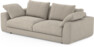 Amie - 3-sits soffa - Beige