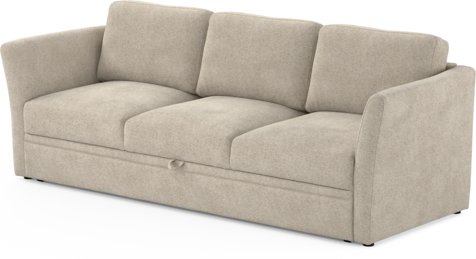 Öland - Bäddsoffa 3-sits, längsbäddad - Beige
