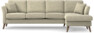 Eden - 3-sits soffa med schäslong - Beige