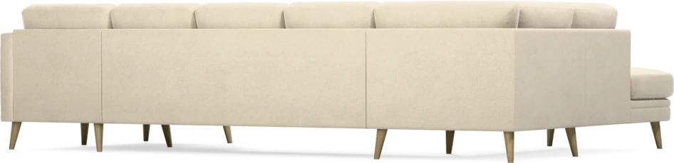 Eden - 3-sits soffa med divan vänster och schäslong höger - Beige