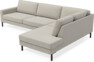 Sierra - 3-sits soffa med divan höger - Beige