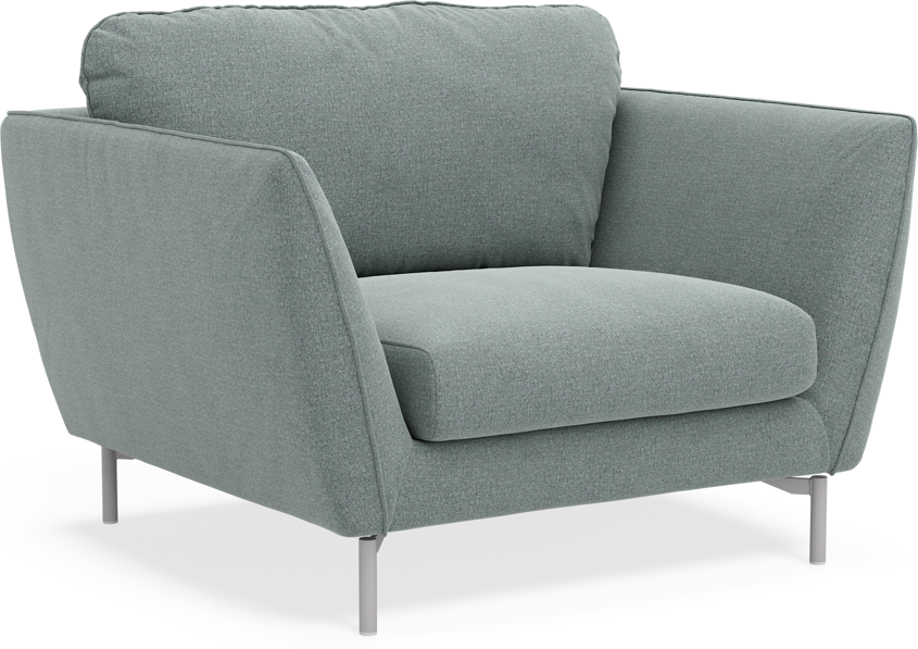 Madison Lux - Fåtölj, 70 cm - Turkos