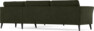 Bridge - Hörnsoffa, 3+3-sits - Grön