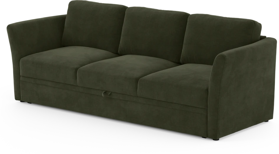 Öland - Bäddsoffa 3-sits, längsbäddad - Beige