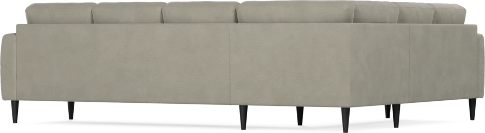 Eden - Hörnsoffa, 2+3-sits - Brun