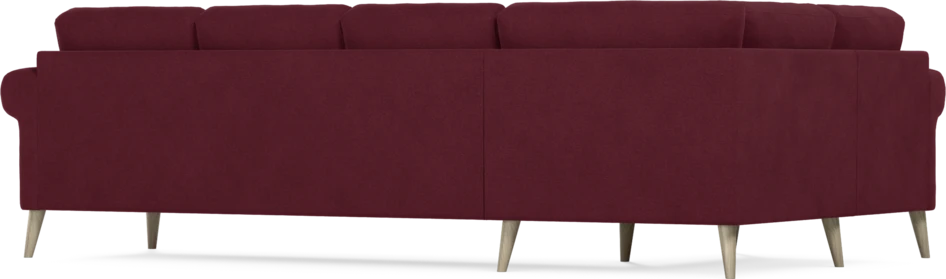 Eden - Hörnsoffa, 1+3-sits - Röd