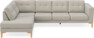 Rio - 3-sits soffa med divan vänster - Beige