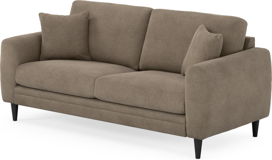 Eden - 2,5-sits soffa - Brun