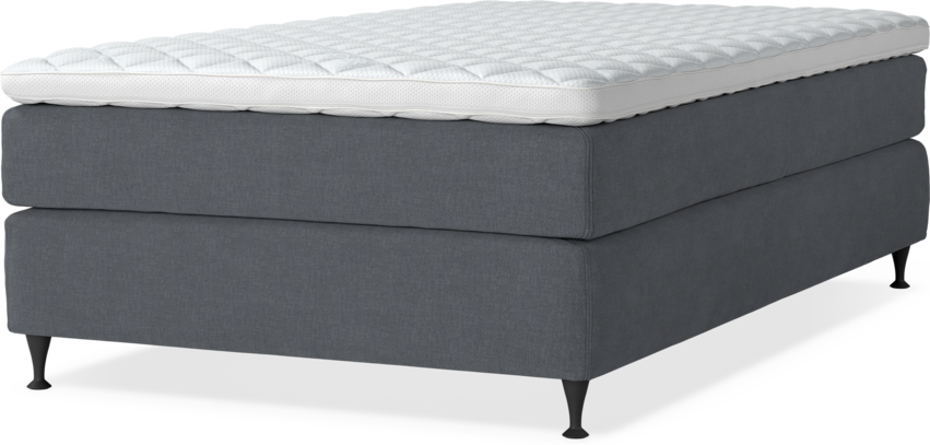 Delux Sense - Kontinentalsäng, enkelsäng 120 cm med bäddmadrass