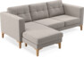 Rio - 3-sits soffa med schäslong vänster - Beige