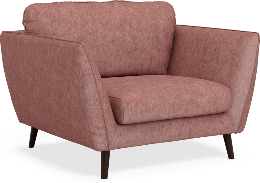 Madison Lux - Fåtölj, 70 cm - Röd