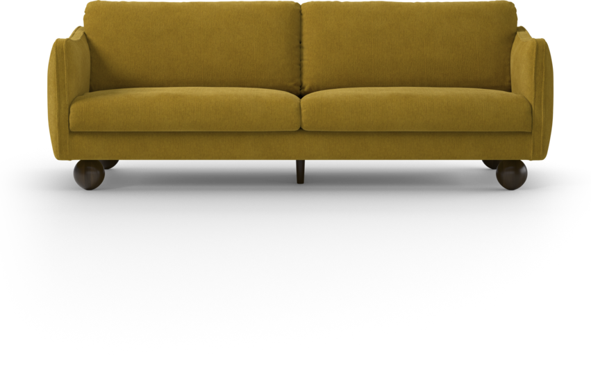 Madison Lux - 4-sits soffa - Gul