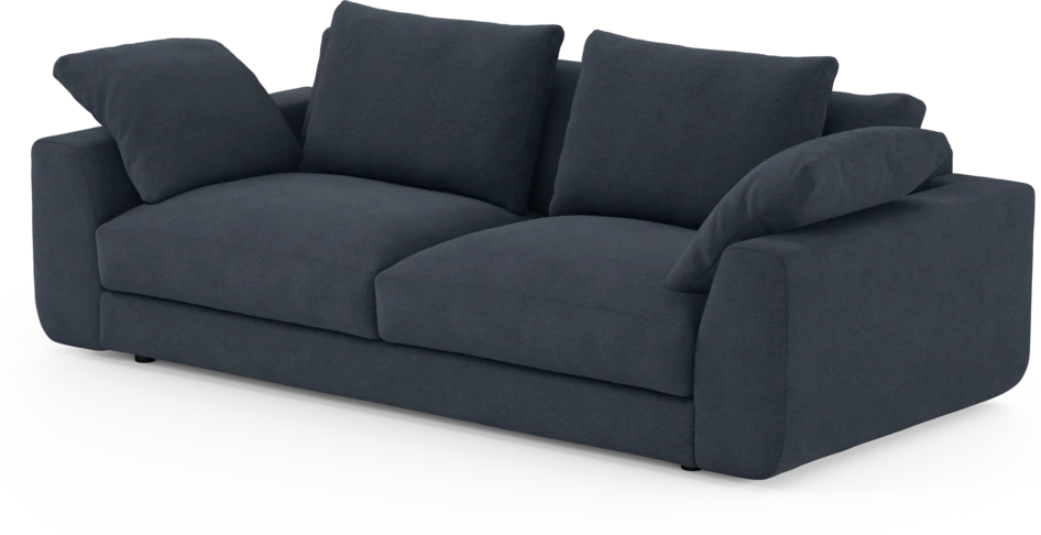 Amie - 3-sits soffa - Blå