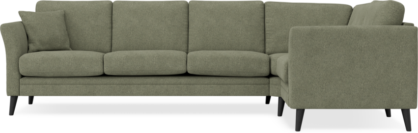 Eden - Hörnsoffa 3+1 - Grön
