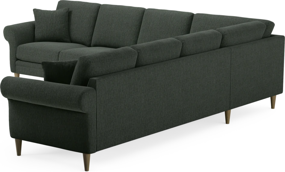 Eden - Hörnsoffa, 3+3-sits - Grön
