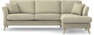 Eden - 2,5-sits soffa med schäslong - Beige