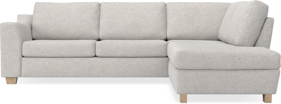 Friday - 2,5-sits soffa med divan höger - Grå