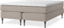 Delux Sense - Kontinentalsäng, dubbelsäng med bäddmadrass - Beige
