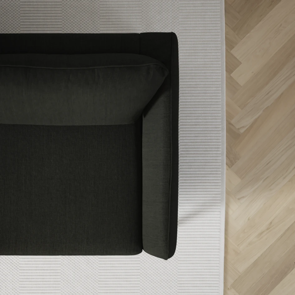 County - 2,5-sits soffa - Grön