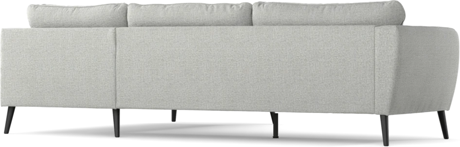 County - 2,5-sits soffa med divan höger - Grå